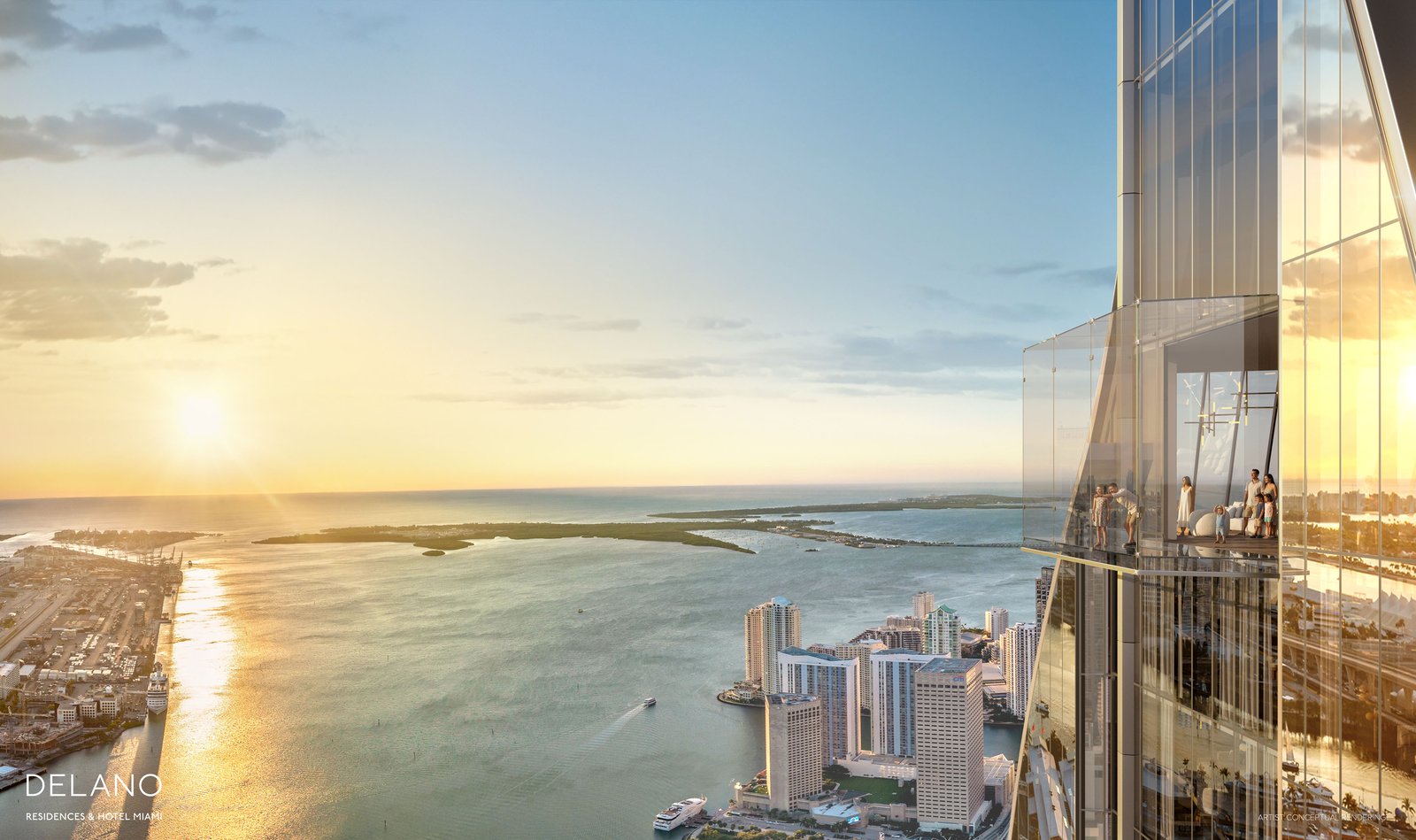 Miami Second Supertall Delano Residences
